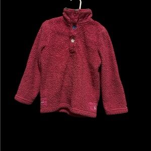 Joules Red Fleece Kids Sweater